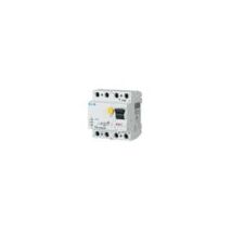Residual Current Circuit Breaker 25A 4 Poles 30mA | IP20 Protection | Digital with Quick Attachment by Eaton