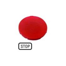 Eaton M22 Red Emergency Stop Button Plate | Compact Design | Durable Construction | Industrial Use by Eaton