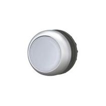Illuminated Pushbutton Actuator | Momentary Action | Flush Mount Design | Titanium Bezel by Eaton