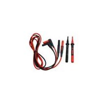 Safety Test Lead Set | Non-Fused Design | Color-Coded Red & Black | Compatible with Multimeters by Eaton