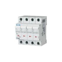 4-Pole Miniature Circuit Breaker 50A | Tripping Characteristic C | 6kA Switching Capacity | IP20 by Eaton