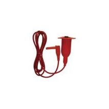Line Probe with Alligator Clip | 3m Length | Red Color & Compatible with Model 3128 by Eaton