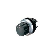 Eaton M22 Selector Switch | Rotary Head with 2 Positions | Titanium Bezel | Durable Design by Eaton