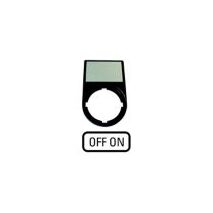 Eaton M22 Accessory Legend Holder | Compact Design | Clear ON/OFF Labeling | M22 Series by Eaton