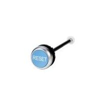 Eaton M22 Blue Release Pushbutton | Titanium Bezel | Compact Design | RESET Function by Eaton