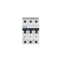 3-Pole Miniature Circuit Breaker | 2A Rated Current | C Tripping Characteristic | IP20 Protection by Eaton