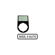 M22 Accessory Legend Holder | Compact Design | Includes MAN 0 AUTO Label by Eaton