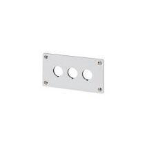 Flush Mounting Plate M22-E3 | 3 Mounting Locations | Compact Design | Durable Construction by Eaton