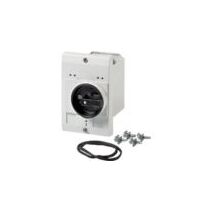 Insulated Switch Enclosure E-PKZ0-G | IP55 Protection | Plastic Material | Rotary Handle by Eaton