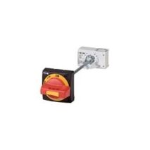 Emergency Rotary Handle for Circuit Breaker | Red-Yellow Color | Lockable with Padlock | IP66 Protection by Eaton