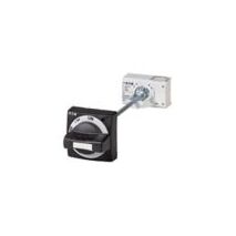 Door Coupling Rotary Handle | Lockable with Padlock | IP66 Protection | Black by Eaton