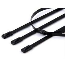 316 Grade Stainless Steel Tie Coated 520mm | Corrosion Resistant | Heavy Duty | 50 Pack by Tuff