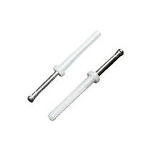 Nail Inn Anchor Round Head 6.5mm | Durable Nylon | Pack of 25 | Corrosion Resistant by Tuff