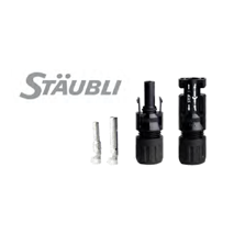 MC4 Solar Connectors Pair | 1500V Rated | Weather-Resistant | 4.0 mm x 6.0 mm by Tuff