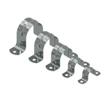 Zinc Full Saddle 50mm Tubing Support | Durable Zinc Construction | Corrosion Resistant by Tuff