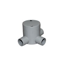 Three Way Deep Junction Box for 25mm Conduit | Durable Design | Easy Wiring Access | GTS