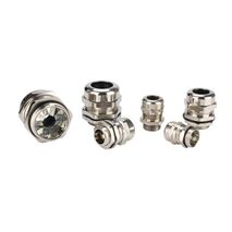 EMC Multi Sized IP68 Brass Gland | 40mm Thread | 24.0mm-30.0mm Cable Range | Durable & Corrosion Resistant by Tuff