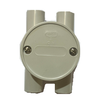 20mm Deep Junction Box H Style | Durable Plastic | Compact Design & Efficient Wiring | GTS