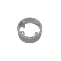 25mm Extension Ring for Conduit Junction Box | Durable Plastic | Enhances Capacity | Ideal for Electrical Installations by GTS