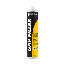 Acrylic Gap Filler 450g Cartridge | Flexible & Paintable | Resists Slump by H.B Fuller