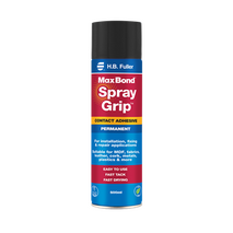 Max Bond Spray Grip Contact Adhesive | High Initial Bond Strength | Fast Tack | Translucent | H.B Fuller