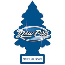 Car Air Freshener Single Pack | New Car Scent | Long-Lasting Fragrance | Easy Hanging by CW Brands