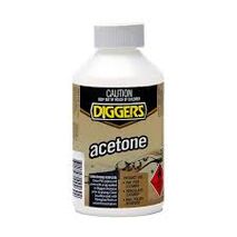 Acetone Solvent 250ml | Fast Evaporating | Ideal for Cleaning & Degreasing | CW Brands
