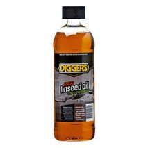 Raw Linseed Oil 1LT | Natural Wood Nourishing Oil | Durable Protective Finish | Ideal for Paints & Varnishes by CW Brands