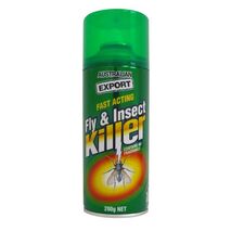 Insect Fly Killer Spray | Fast-Acting Formula | Indoor & Outdoor Use | 250g by CW Brands