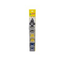 Car Air Freshener Pack of 24 Assorted Scents | Long-Lasting & Easy to Hang | Iconic Little Trees by CW Brands