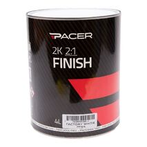 2K Automotive Paint Factory White | 4 Litres | UV Resistant & Durable Finish by CW Brands