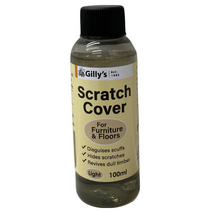 Furniture Scratch Cover Clear 100ml | Easy Application | Restores Timber Appearance | Light & Dark Shades by CW Brands