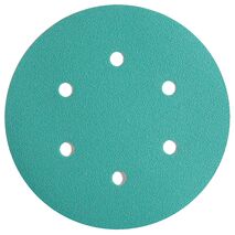 Velcro Abrasive Disc 150mm | Ultra-Fine 1200 Grit | 6 Holes | Durable Design by CW Brands