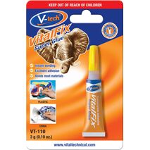 Super Glue 3GM | Fast-Acting & Quick-Drying | Strong Bonding for Plastic & Metal by CW Brands