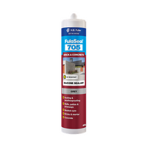 Brick & Concrete Silicone Sealant | Neutral Cure | ±25% Joint Movement | Grey | 400g by H.B Fuller
