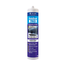 Kitchen & Bathroom Silicone Sealant | Acetic Cure | Mould Resistant | 300g Cartridge White by H.B Fuller
