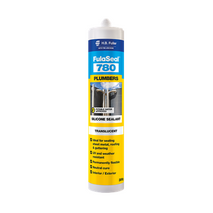 Plumbers Silicone Sealant 400g Cartridge | Neutral Cure | Waterproof & Flexible | Grey by H.B Fuller