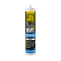 MS Adhesive & Sealant 400g Cartridge | High Strength & Waterproof | Flexible & Paintable | Black by H.B Fuller
