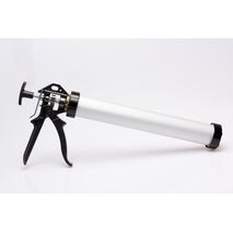 Sausage Caulking Gun 600ml | Ergonomic Handle | Smooth Dispensing | Durable Metal by CW Brands