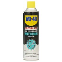 White Lithium Grease Spray | Non-Drip & Water-Resistant | Enhanced Lubrication | 300g by CW Brands