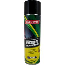 Body Deadener Aerosol | Texturized Black Finish | Soundproofing & Corrosion Resistance | 400g by CW Brands