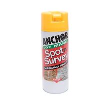 High-Visibility Marking Spray | Yellow | 350g | Easy Application for Surveying & Construction by CW Brands