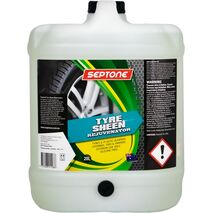 Tyre Rejuvenator 20L | Water-Based | Non-Tacky Finish & Deep Black Appearance | Atomiser Spray by CW Brands