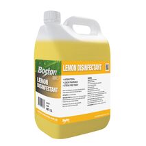 Lemon Disinfectant 5LT | Germ-Killing Solution | Refreshing Fragrance | Multi-Surface Use by CW Brands