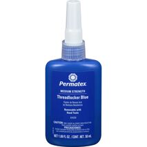 Medium Strength Threadlocker Blue | 6mm to 20mm Fasteners | Removable & Corrosion Resistant | 50ml by CW Brands