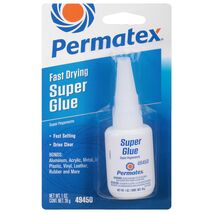 Super Glue CD 28G | Fast Setting Adhesive | Permanent Transparent Bond | Non-Porous Surfaces by CW Brands