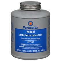 Nickel Anti-Seize Lubricant Brush Bottle | Up to 1316°C | Prevents Galling & Copper Contamination | 454g by CW Brands