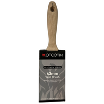Wall Brush 63mm | Nylon Polyester Blend Filament | Stiff for Extra Control | Stainless Steel Ferrule by CW Brands