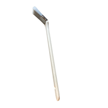 Radiator Brush 38mm | Offset Timber Handle | Stainless Steel Ferrule | Tapered Synthetic Filament by CW Brands