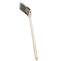 Radiator Brush 75mm | Offset Timber Handle | Stainless Steel Ferrule | Tapered Synthetic Filament by CW Brands